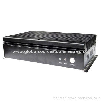 Fanless Embedded Box PC, Core i7/i5/i3 CPU/QM77 Chipset/ 4GB DDR3/320GB HDD/1xPCI/12V DC IN